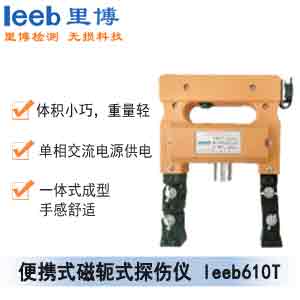 里博便攜式磁軛式磁粉探傷儀 leeb610T（交流帶白光燈）